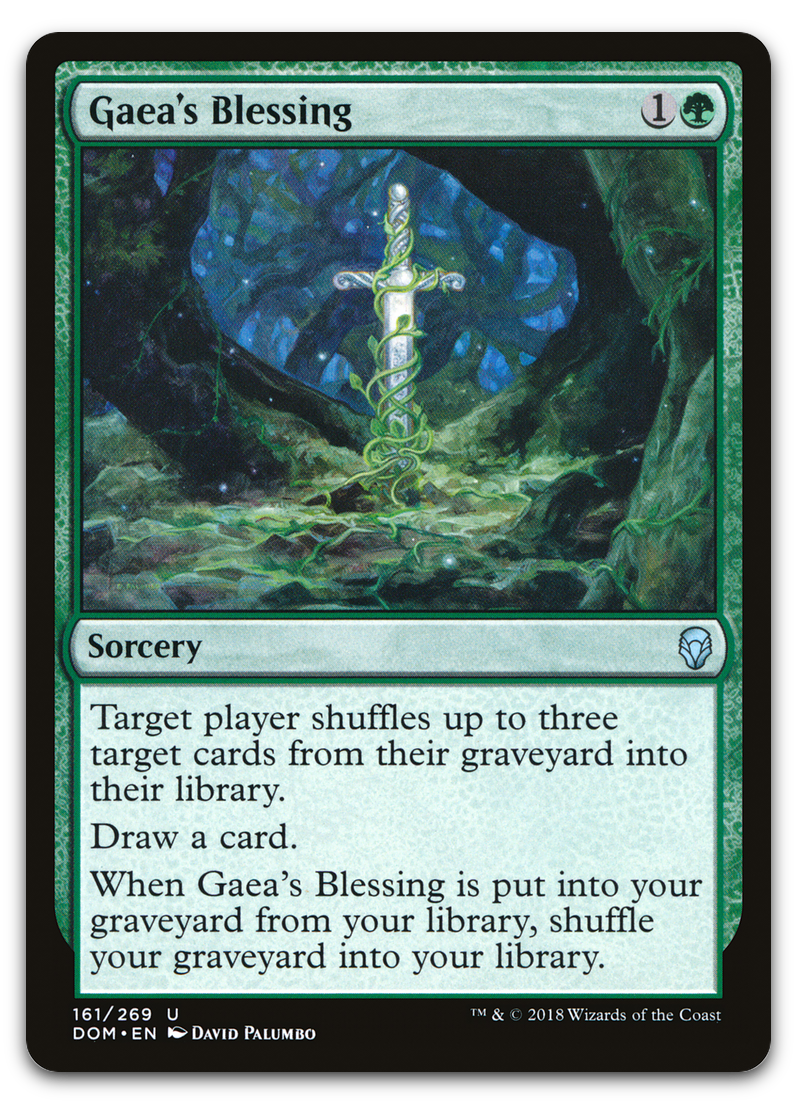 Gaea's Blessing (Dominaria)