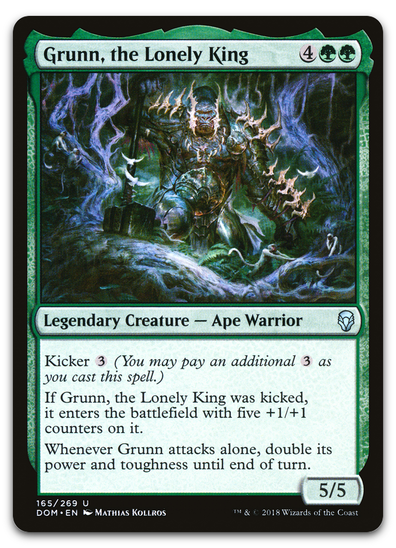 Grunn, the Lonely King (Dominaria)