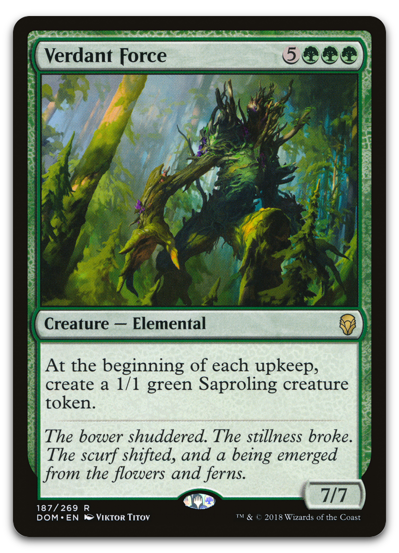 Verdant Force (Dominaria)
