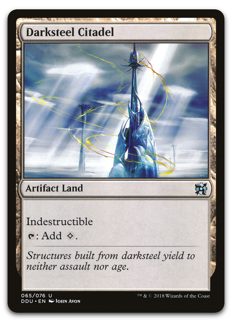 Darksteel Citadel (Duel Decks: Elves vs. Inventors)