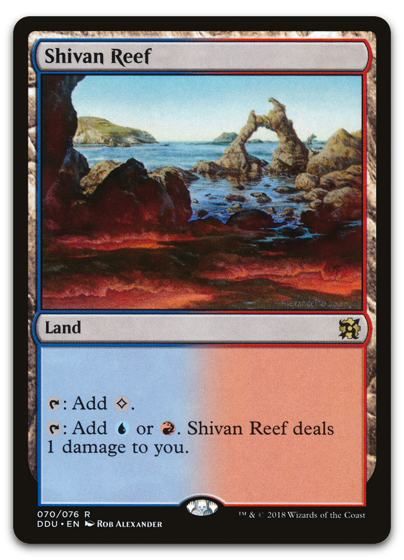 Shivan Reef (Duel Decks: Elves vs. Inventors)