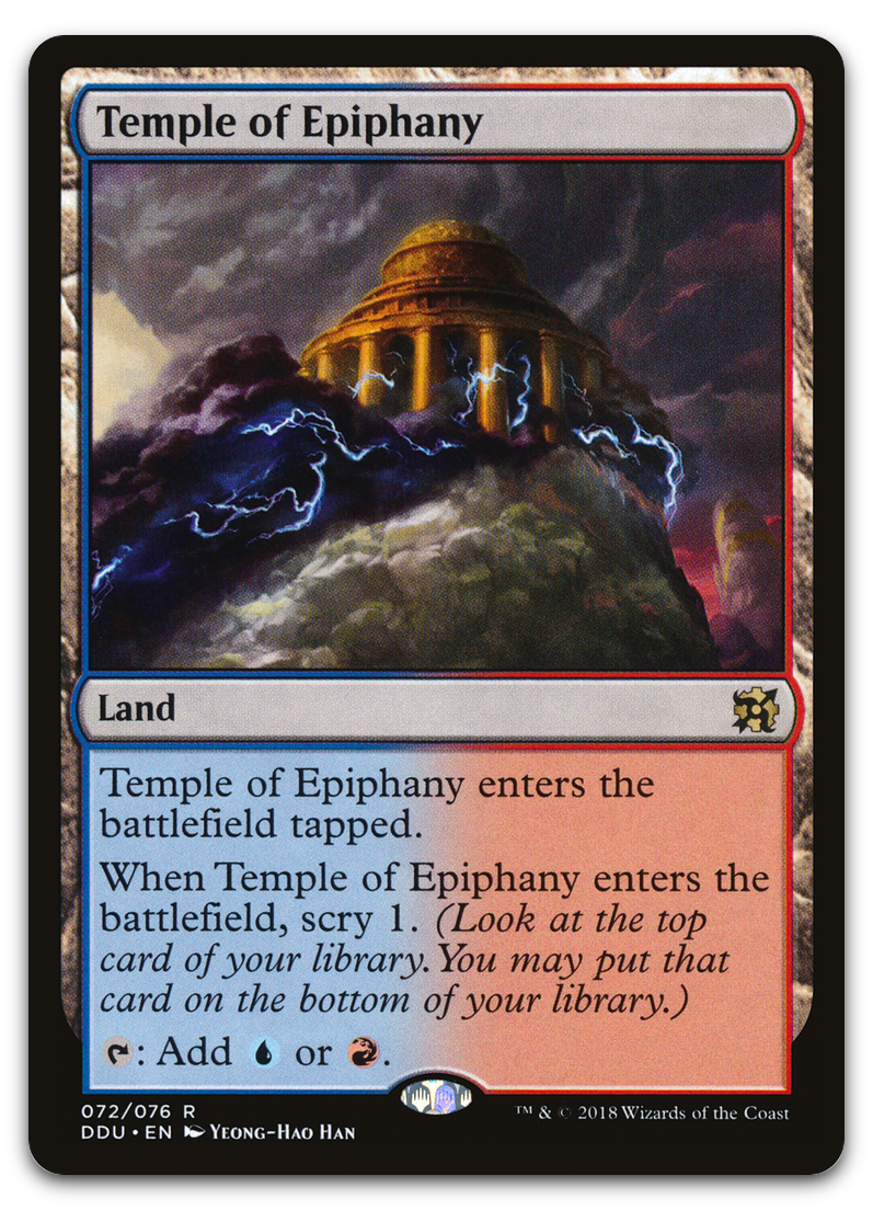 Temple of Epiphany (Duel Decks: Elves vs. Inventors)
