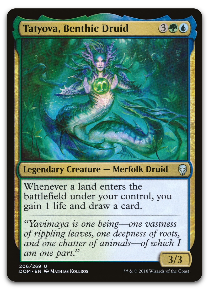 Tatyova, Benthic Druid (Dominaria)