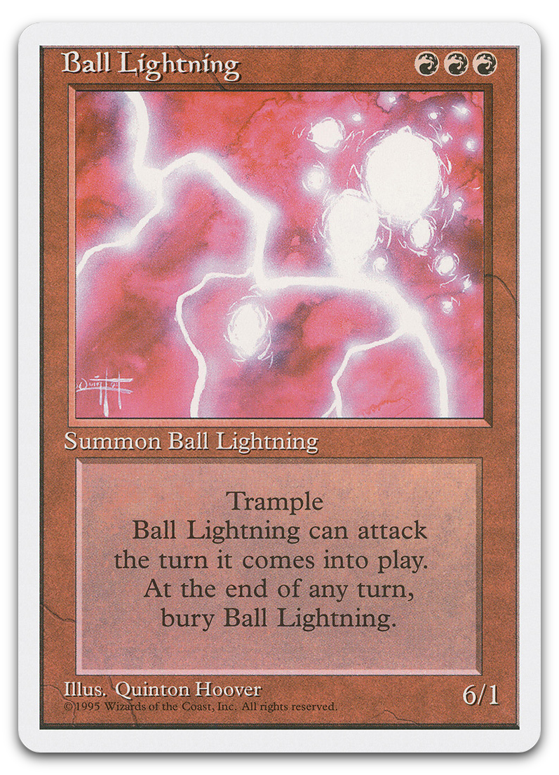 Ball Lightning (Fourth Edition)
