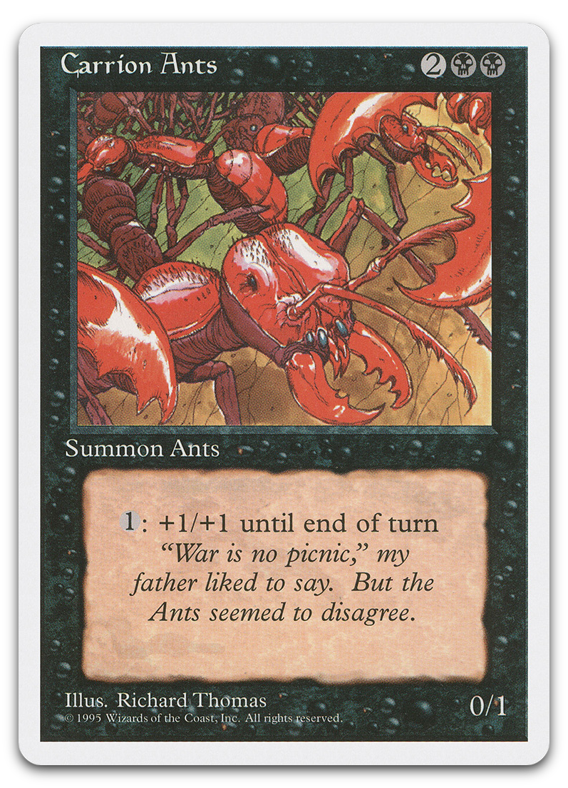 Carrion Ants (Fourth Edition)