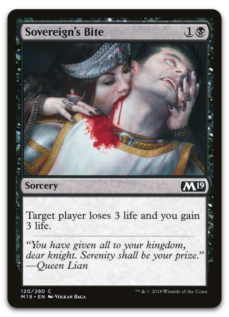 Sovereign's Bite (Core Set 2019)