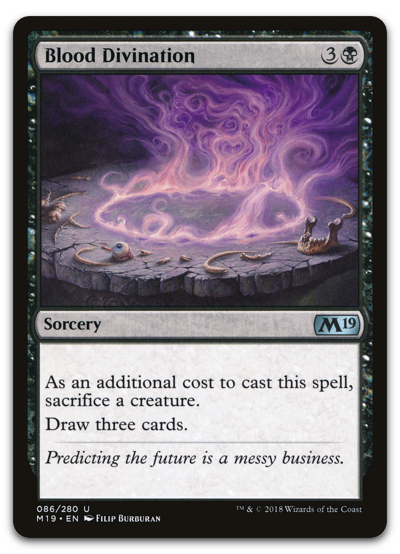 Blood Divination (Core Set 2019)
