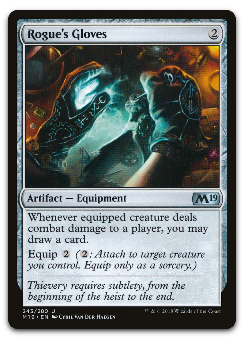 Rogue's Gloves (Core Set 2019)