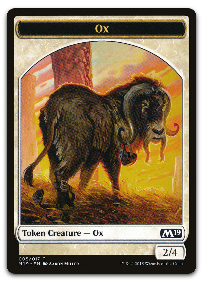 Ox Token (Core Set 2019)