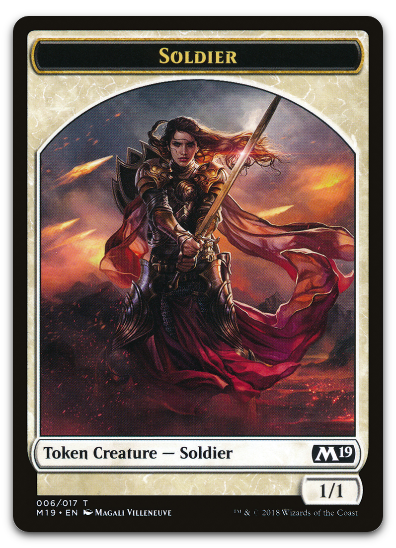 Soldier Token (Core Set 2019)