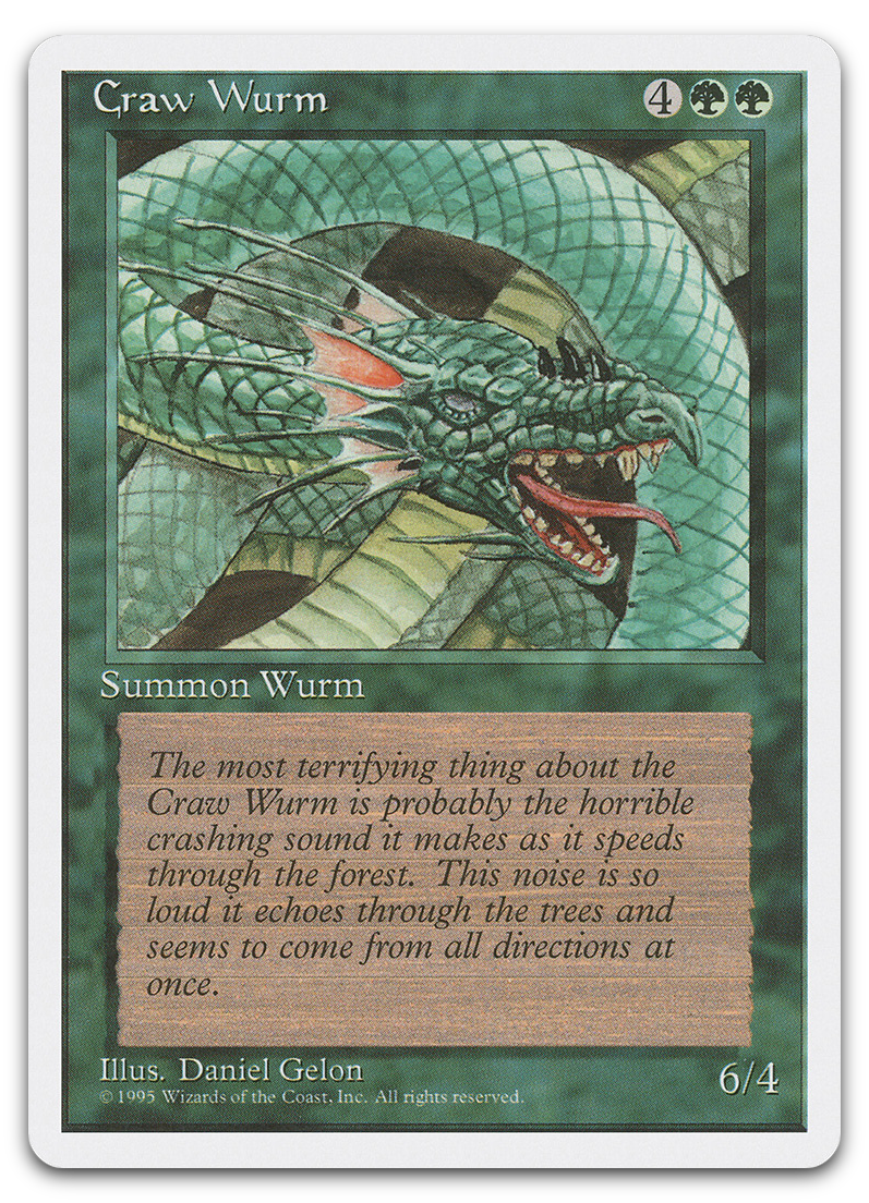 Craw Wurm (Fourth Edition)