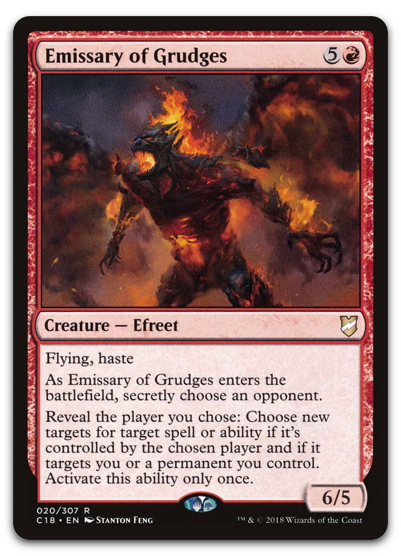 Emissary of Grudges (Commander 2018)