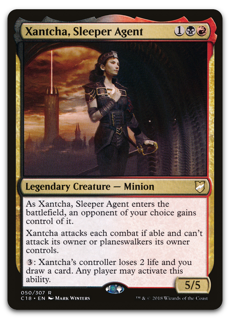 Xantcha, Sleeper Agent (Commander 2018)