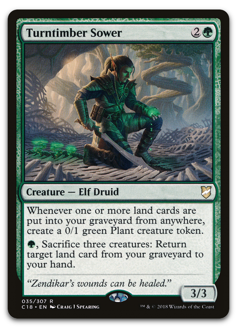 Turntimber Sower (Commander 2018)
