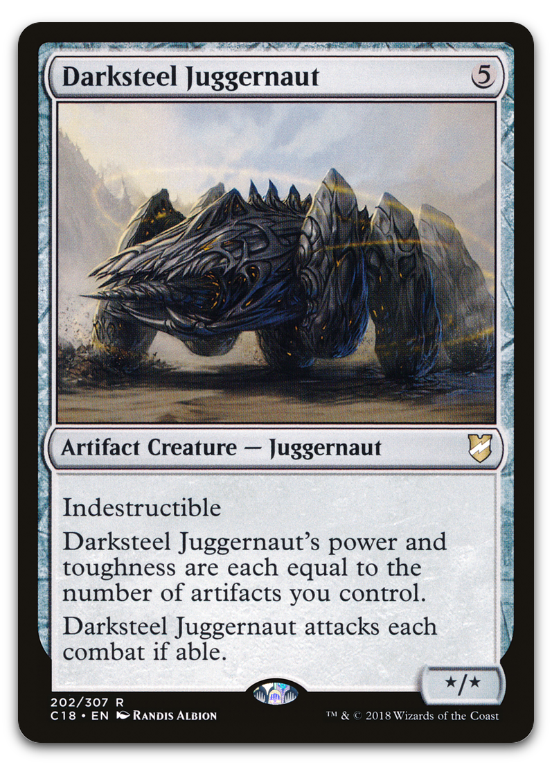 Darksteel Juggernaut (Commander 2018)