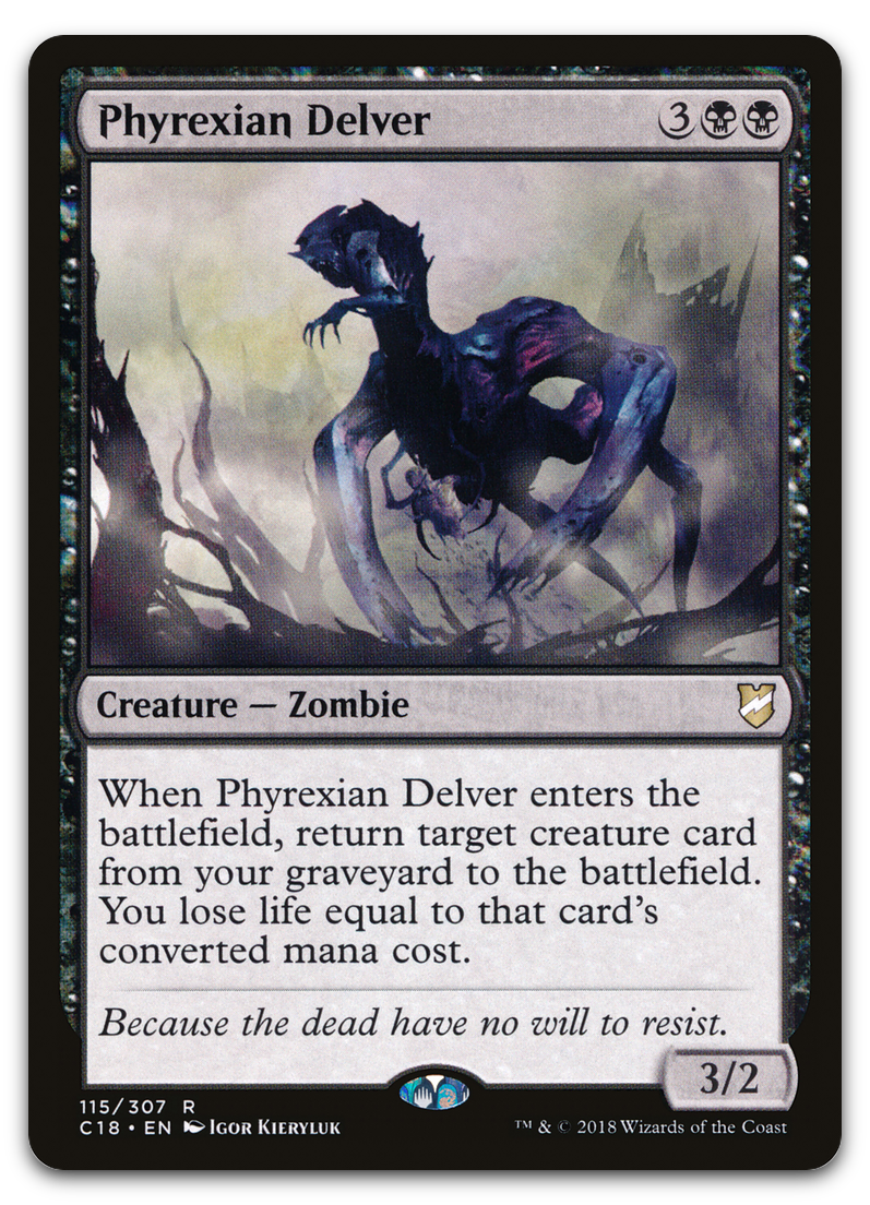 Phyrexian Delver (Commander 2018)