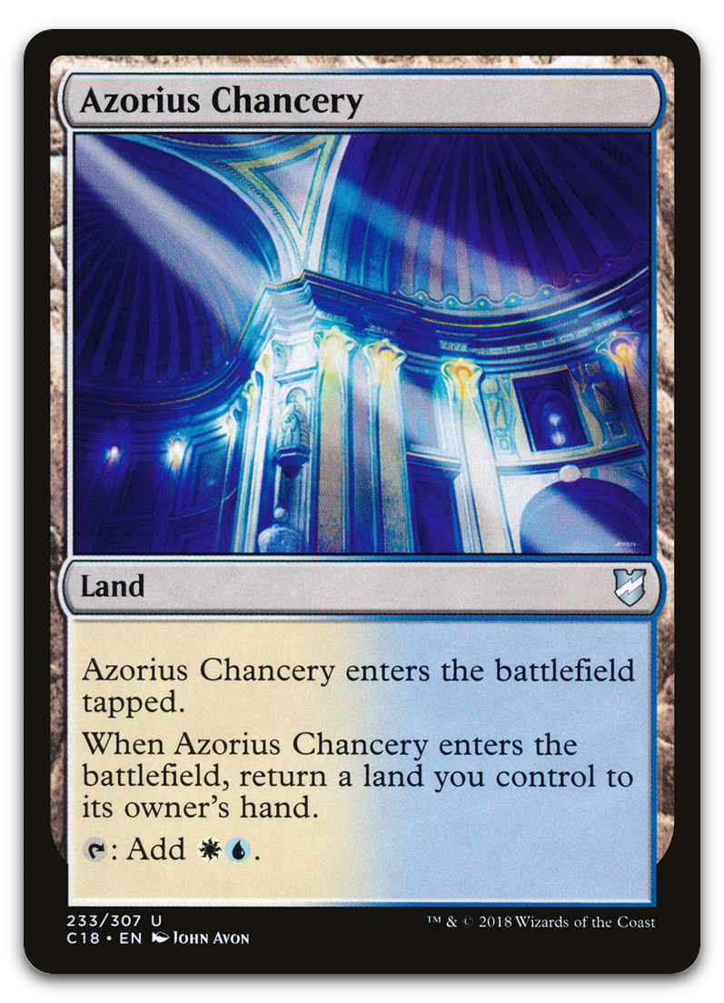 Azorius Chancery (Commander 2018)