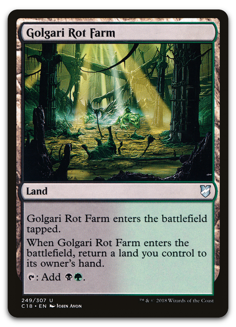 Golgari Rot Farm (Commander 2018)