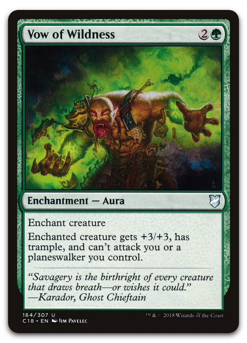 Vow of Wildness (Commander 2018)