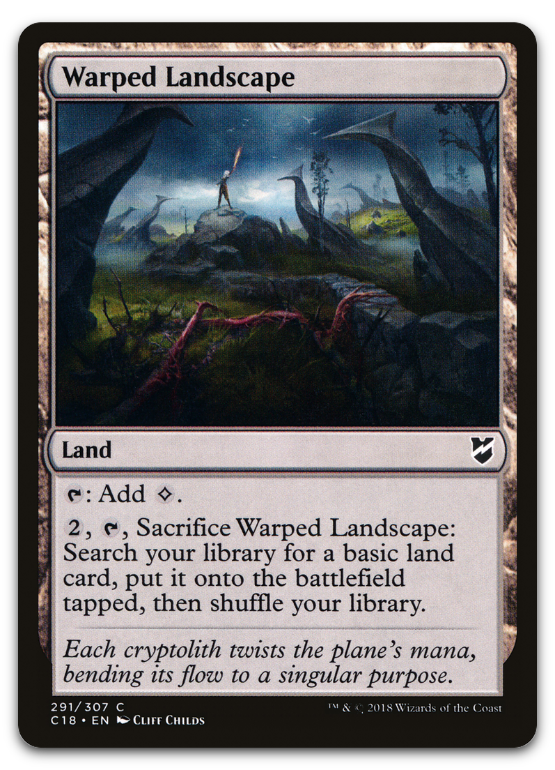Warped Landscape (Commander 2018)