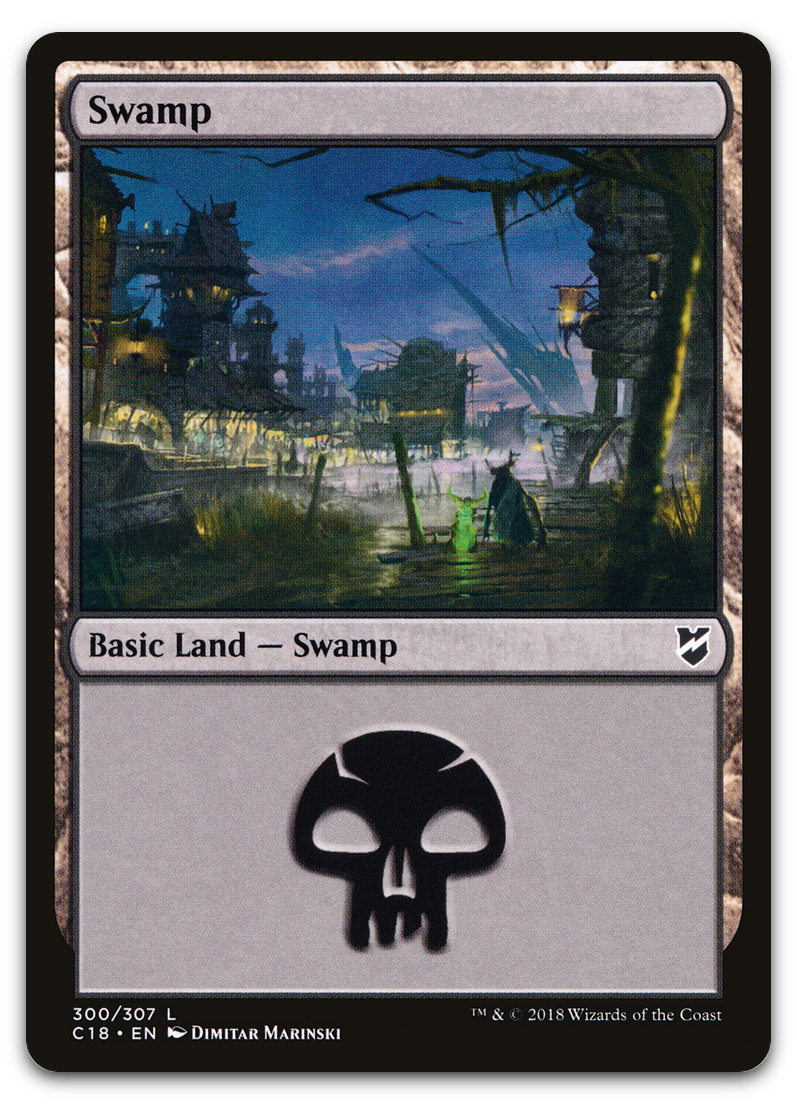 Swamp (300) (Commander 2018)