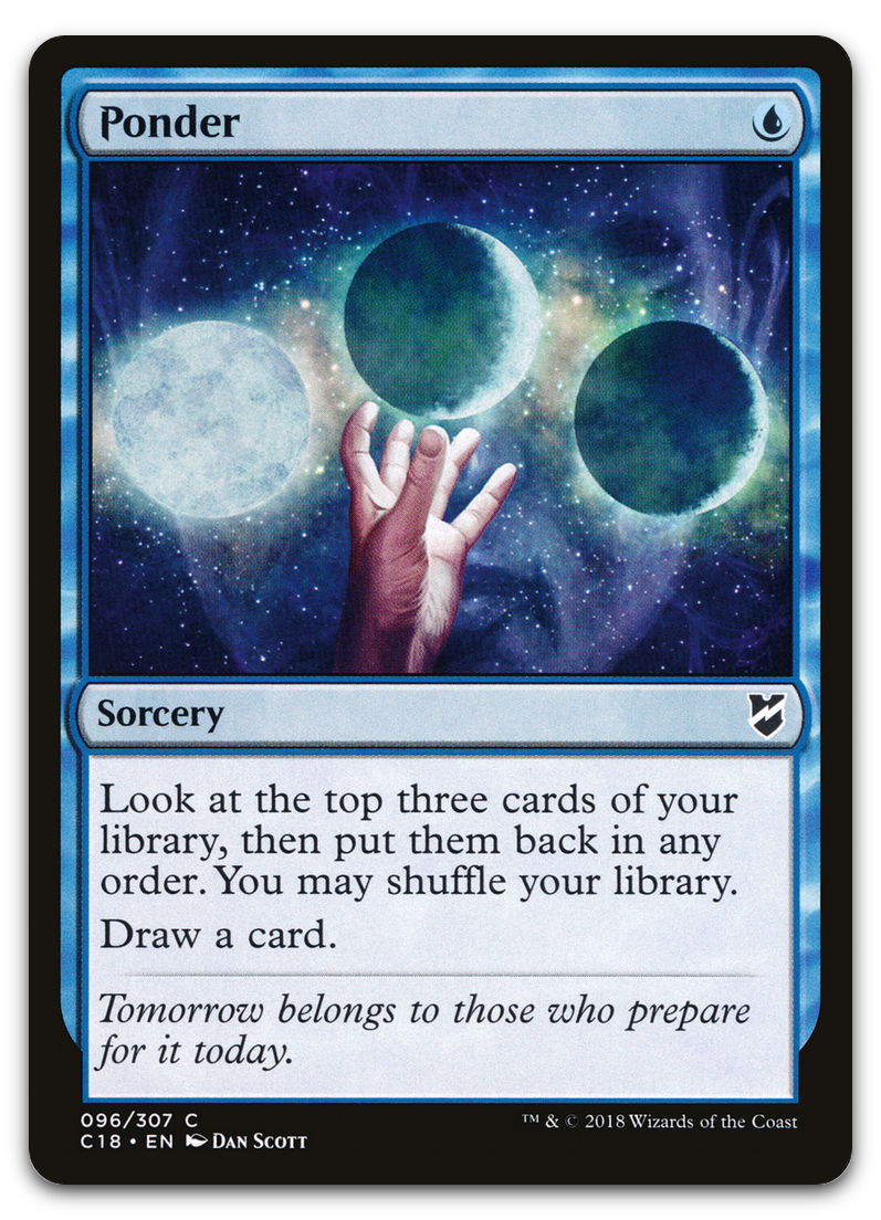 Ponder (Commander 2018)