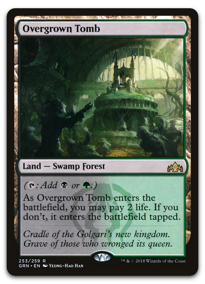 Overgrown Tomb (Guilds of Ravnica)