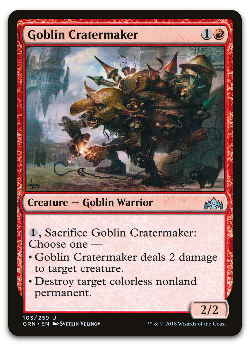 Goblin Cratermaker (Guilds of Ravnica)