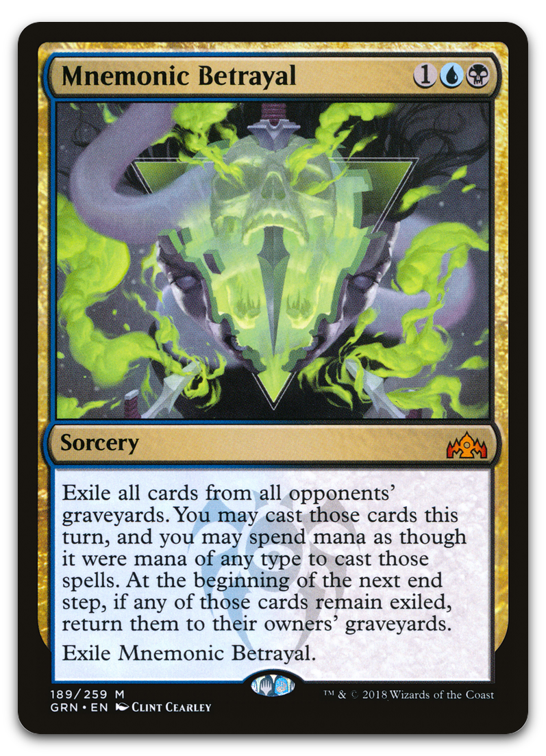 Mnemonic Betrayal (Guilds of Ravnica)