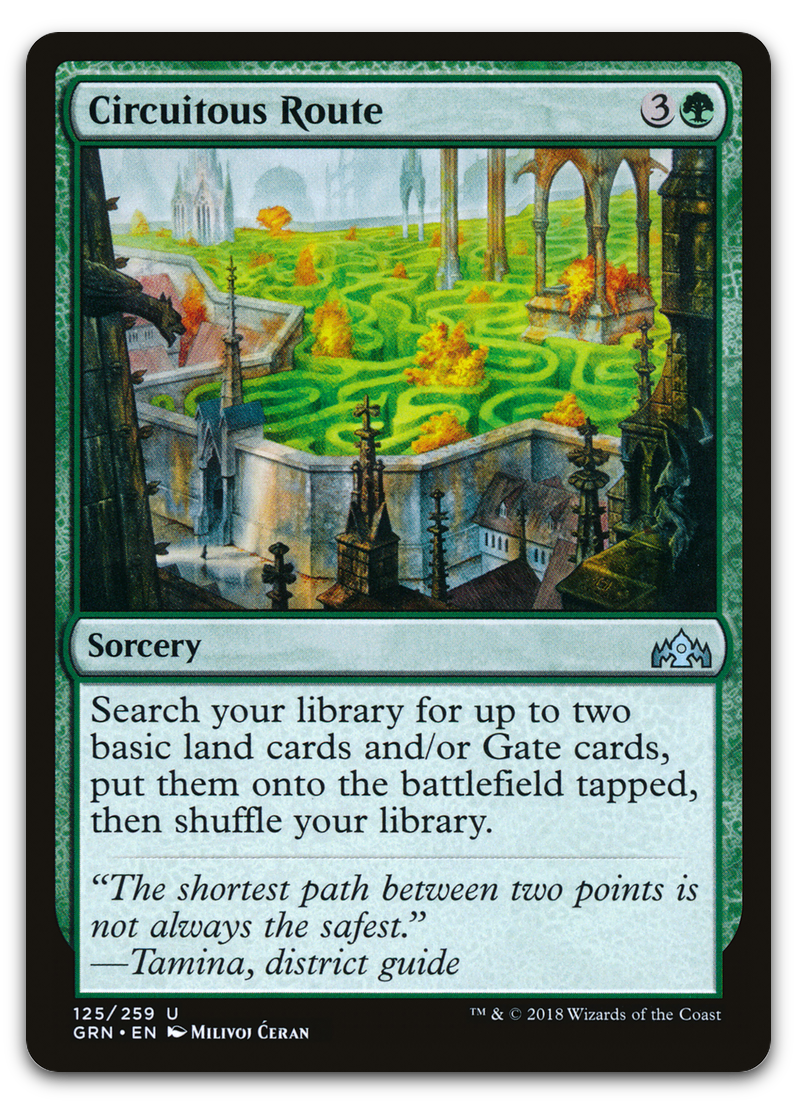 Circuitous Route (Guilds of Ravnica)