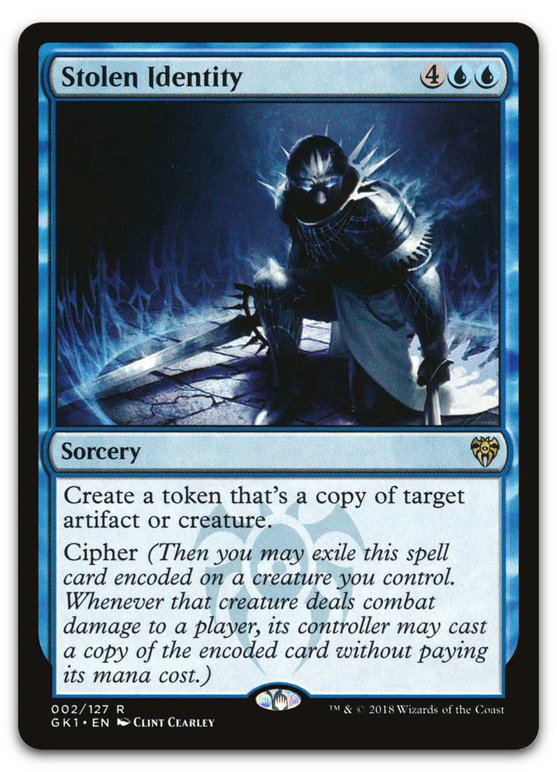 Stolen Identity (Guilds of Ravnica: Guild Kits)