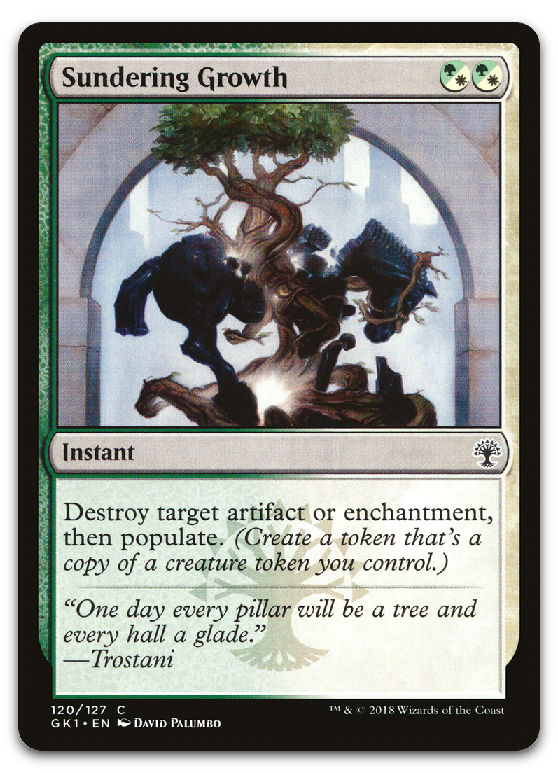 Sundering Growth (Guilds of Ravnica: Guild Kits)