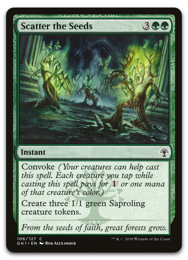 Scatter the Seeds (Guilds of Ravnica: Guild Kits)