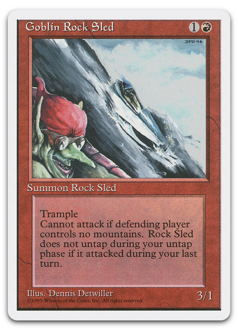 Goblin Rock Sled (Fourth Edition)