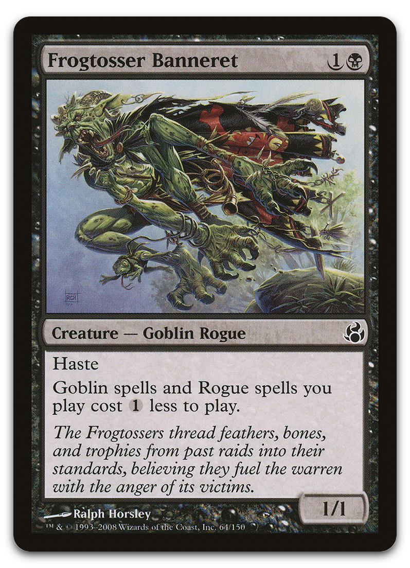 Frogtosser Banneret (Morningtide)