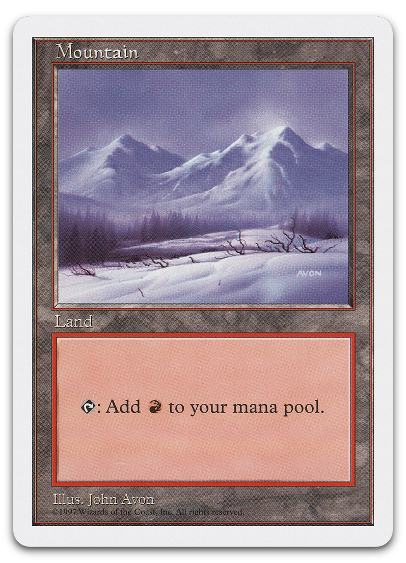 Mountain (442) (Fifth Edition)