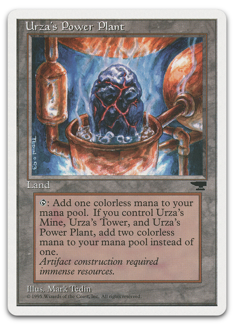 Urza's Power Plant (Rock in Pot) (Chronicles)