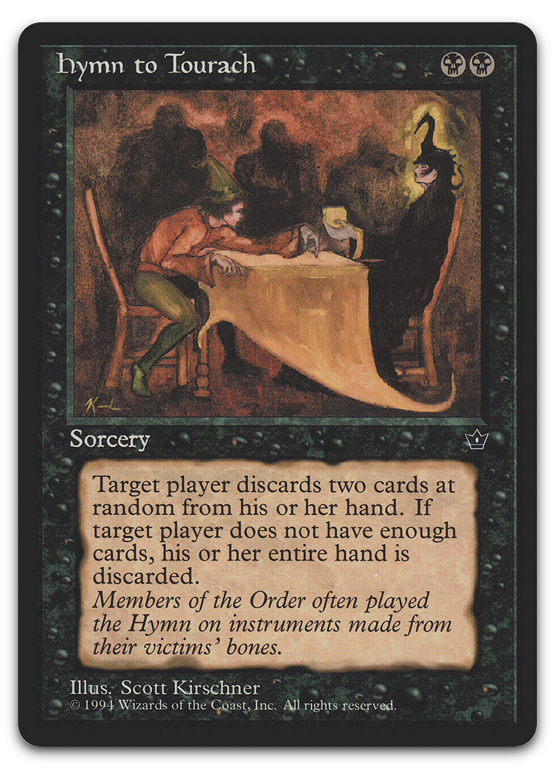 Hymn to Tourach (Kirschner) (Fallen Empires)