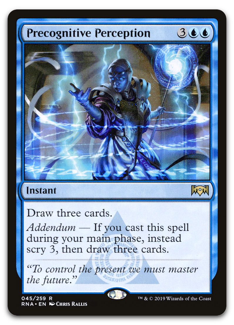 Precognitive Perception (Ravnica Allegiance)
