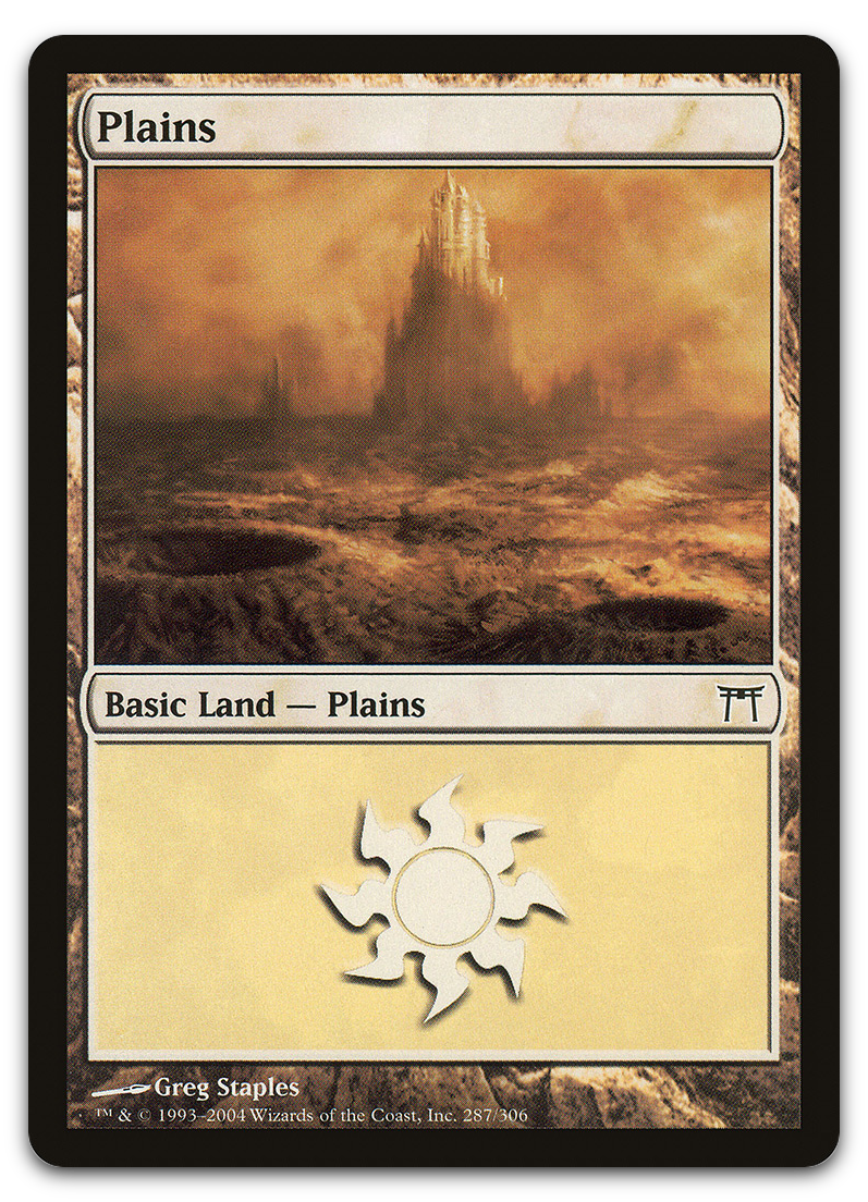 Plains (287) (Champions of Kamigawa)