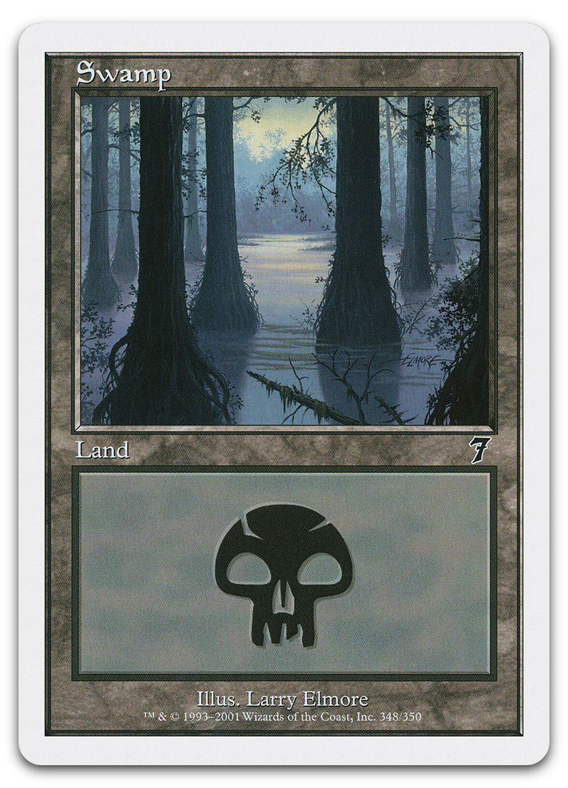 Swamp (348) (7th Edition)