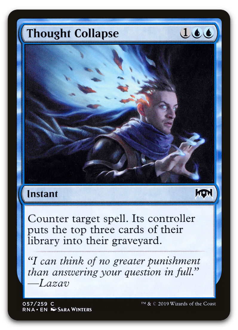Thought Collapse (Ravnica Allegiance)