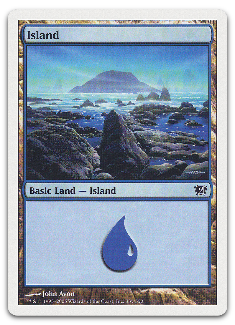 Island (335) (9th Edition)
