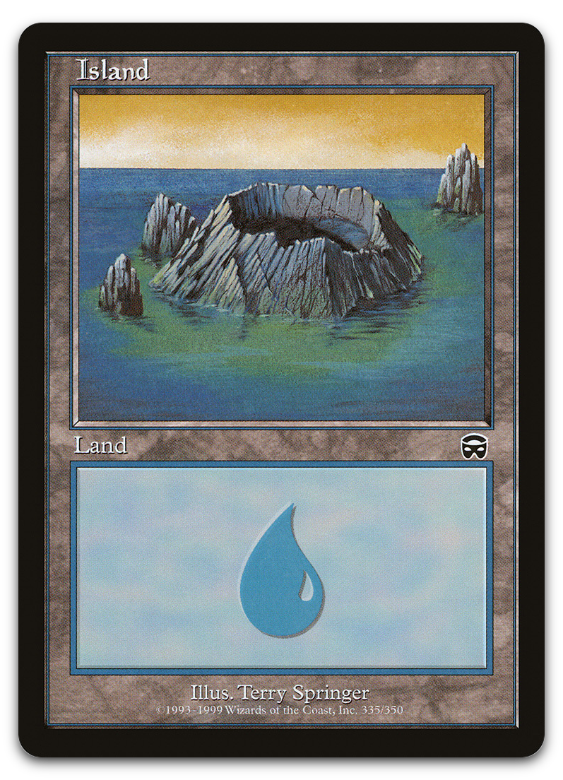 Island (335) (Mercadian Masques)