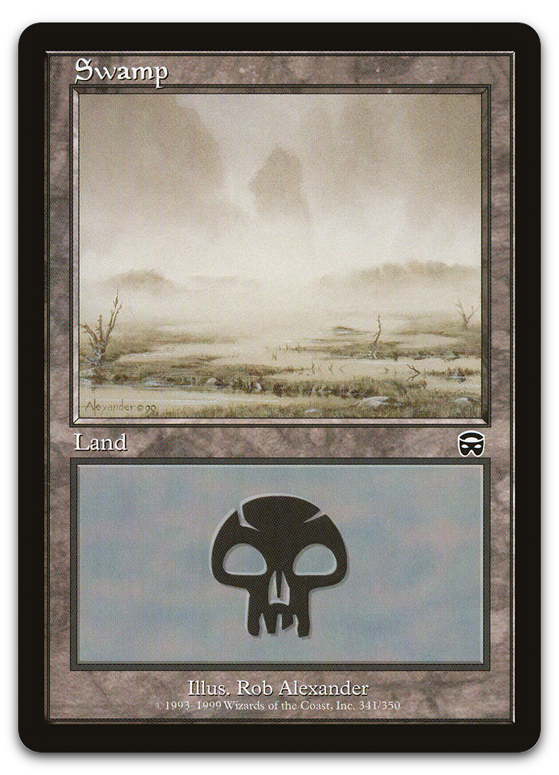 Swamp (341) (Mercadian Masques)