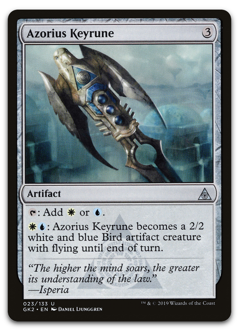 Azorius Keyrune (Ravnica Allegiance: Guild Kits)