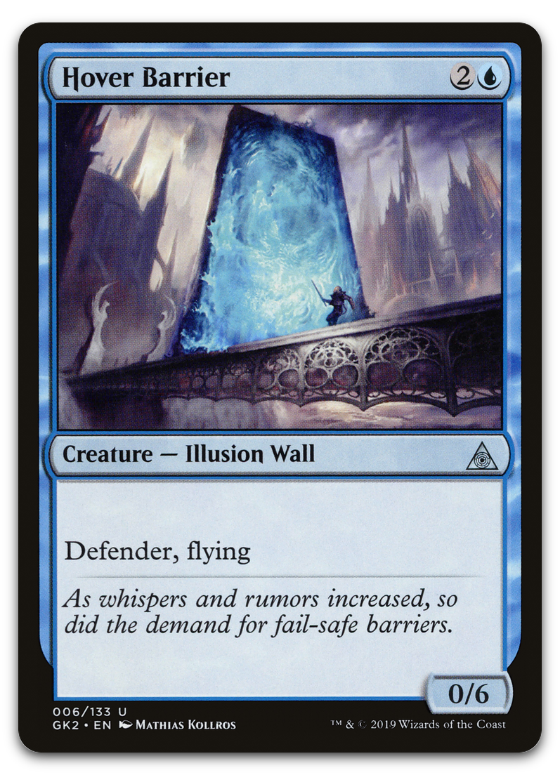 Hover Barrier (Ravnica Allegiance: Guild Kits)