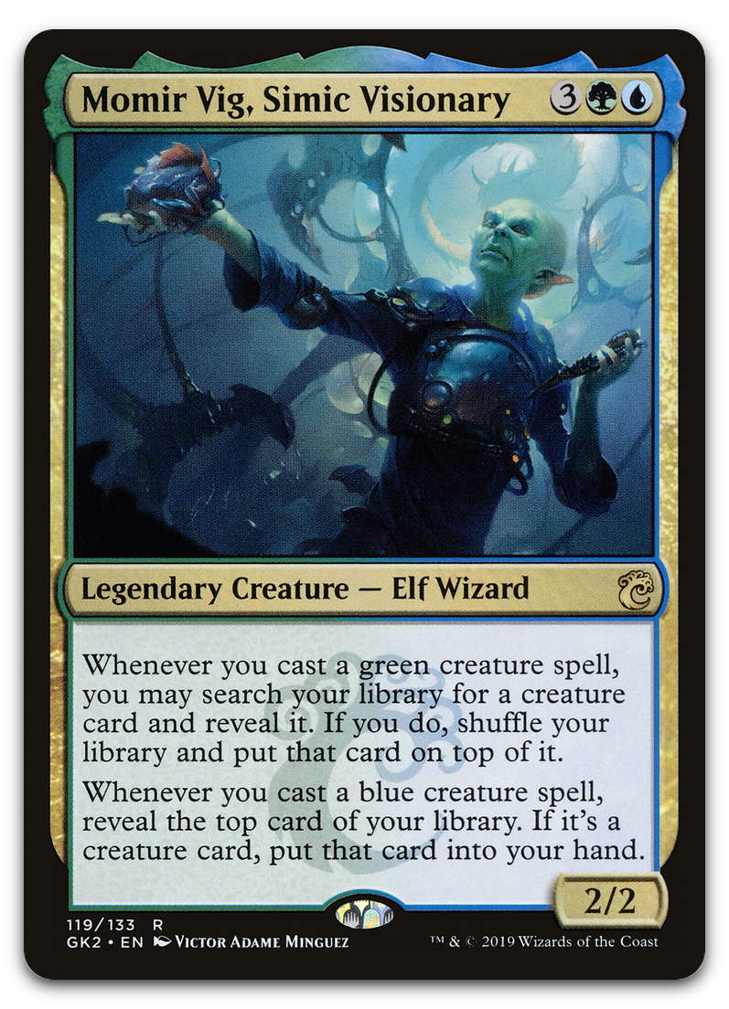 Momir Vig, Simic Visionary (Ravnica Allegiance: Guild Kits)