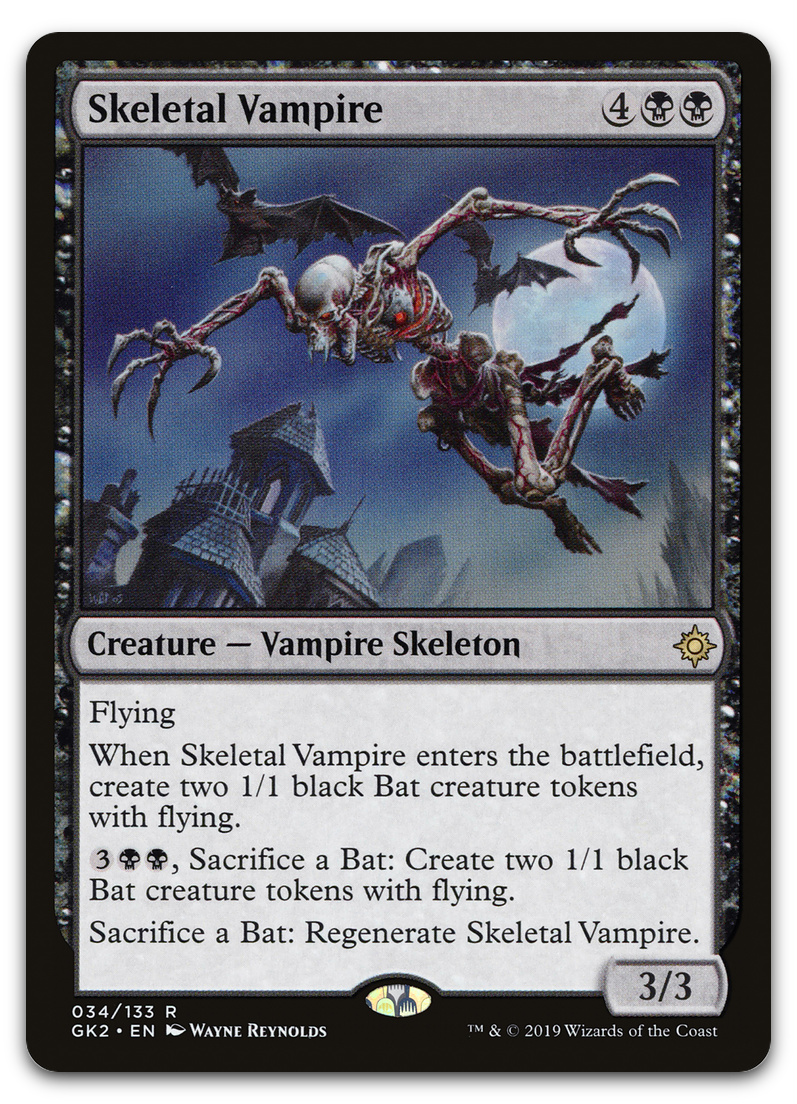 Skeletal Vampire (Ravnica Allegiance: Guild Kits)