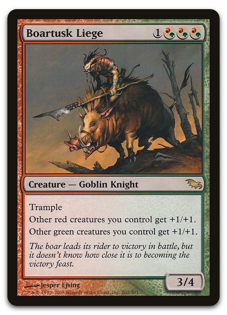 Boartusk Liege (Shadowmoor)